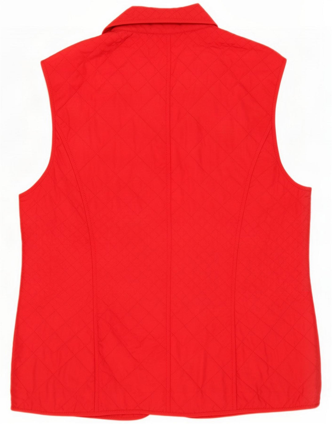 Gilet trapuntato da donna Basler IT 42 medio rosso