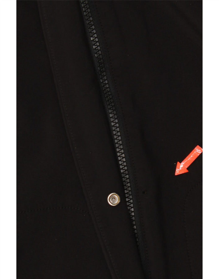 Giacca Parka da donna Think Pink UK 10 Small Nera in poliammide