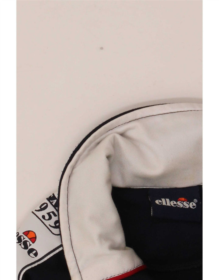 Giacca da ginnastica grafica da uomo Ellesse, grande, color block blu navy