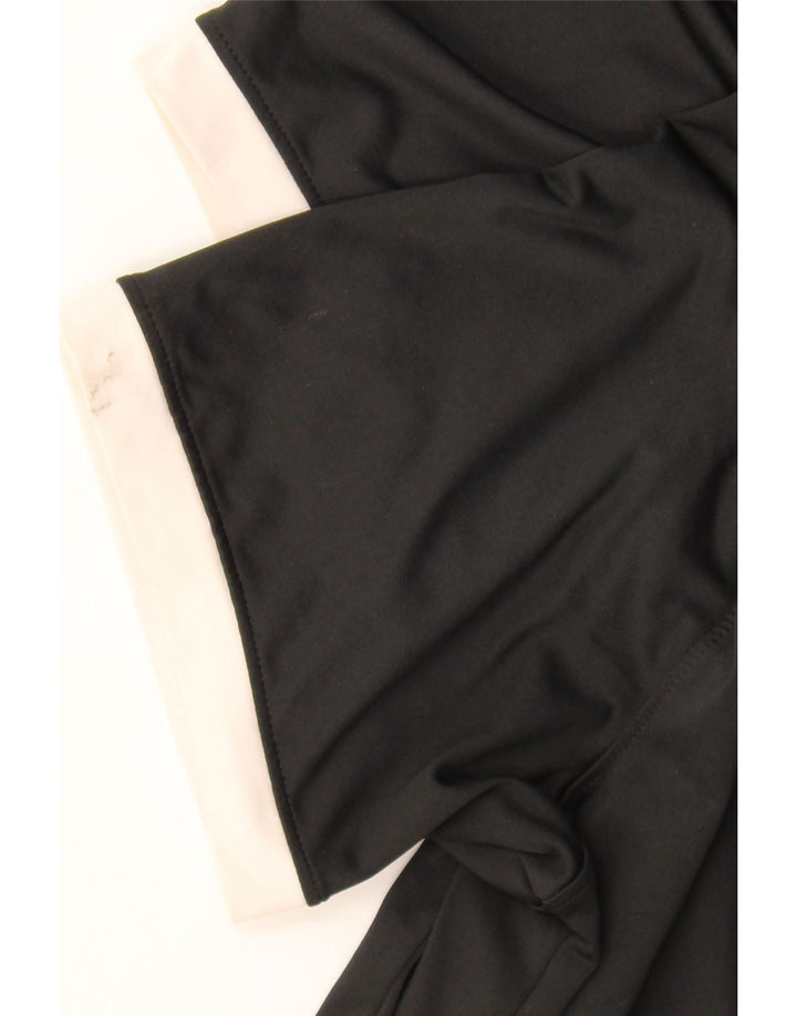 Polo Nike da uomo Dri Fit in poliestere nero medio