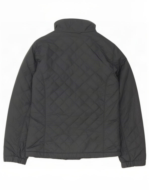 Columbia Womens Quilted Jacket UK 10 Small Grey Polyester