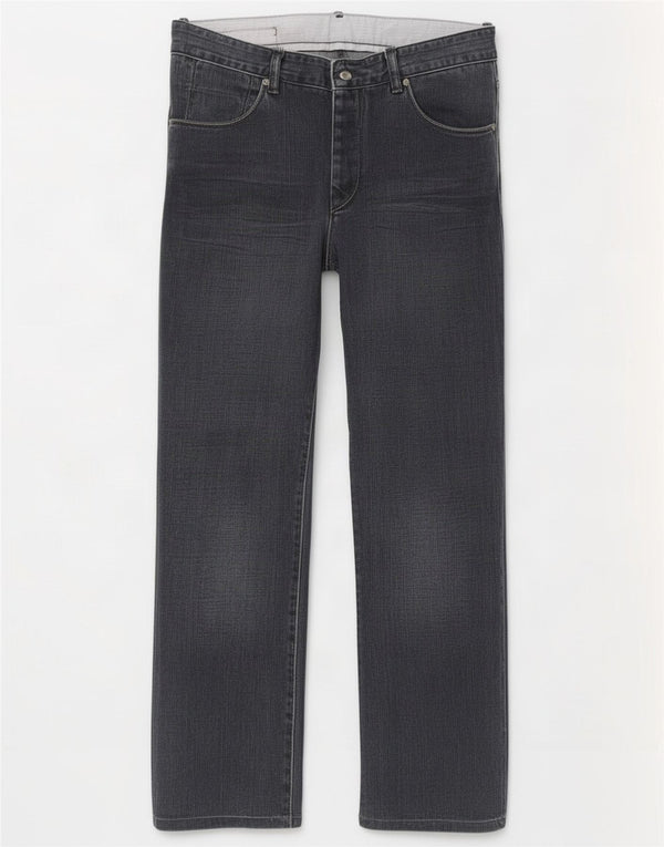 Jeans dritti da uomo Massimo Dutti EU 44 Large W34 L30 Blu navy