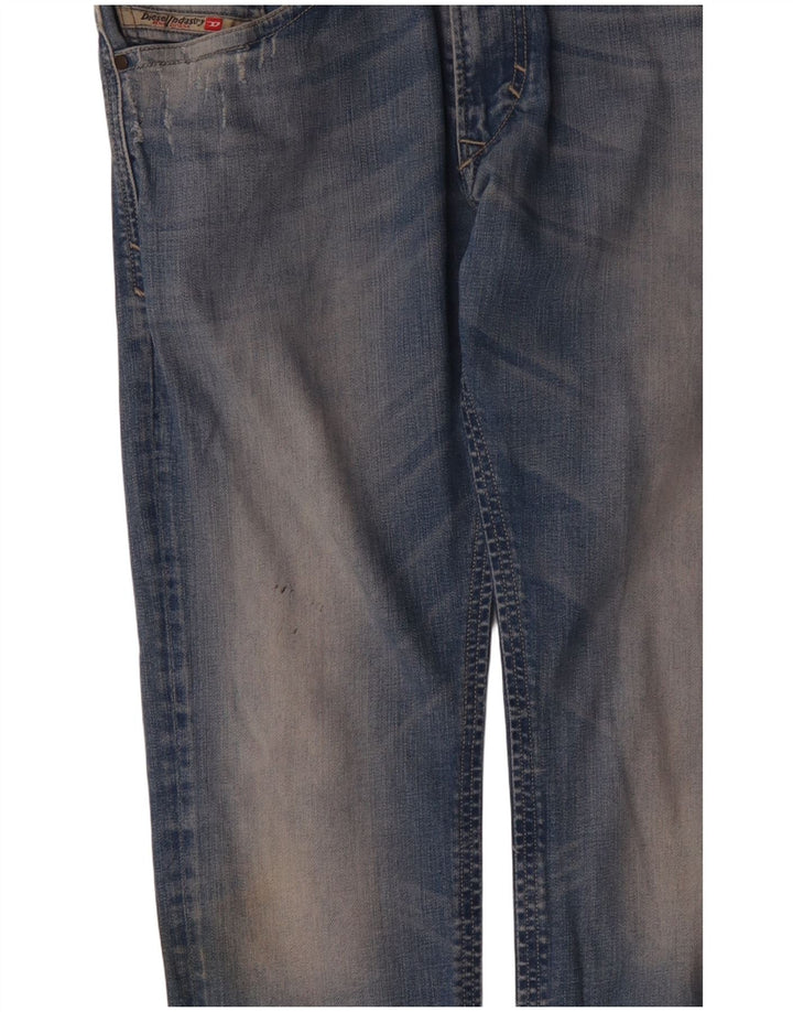 Jeans slim da uomo Diesel Thavar W34 L32 in cotone blu