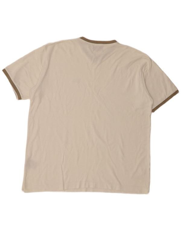 T-shirt uomo Kappa Top 2XL cotone bianco