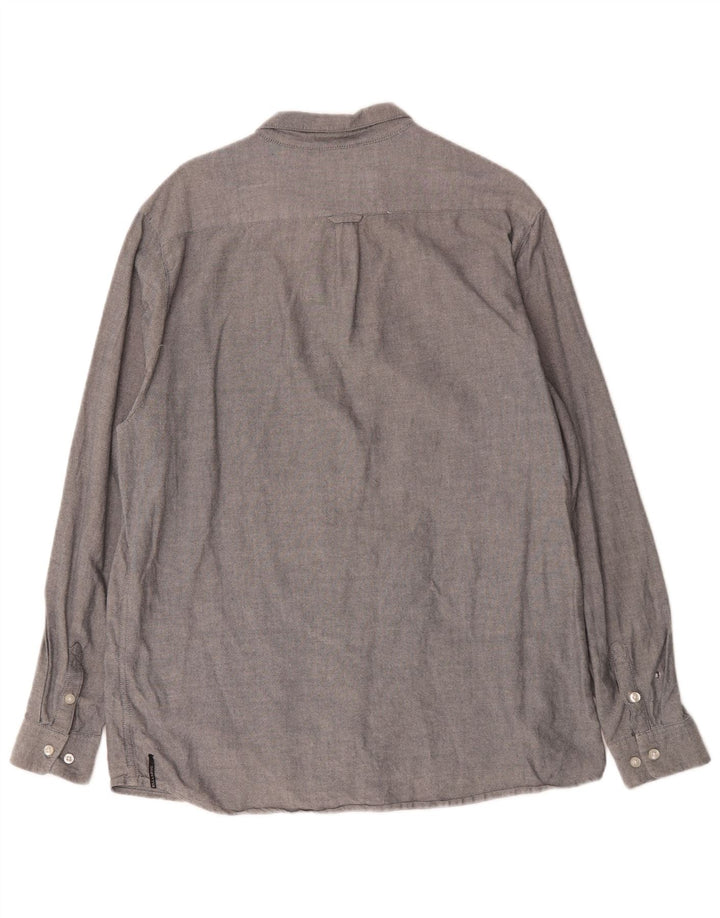 Camicia da uomo Billabong 2XL in cotone grigio