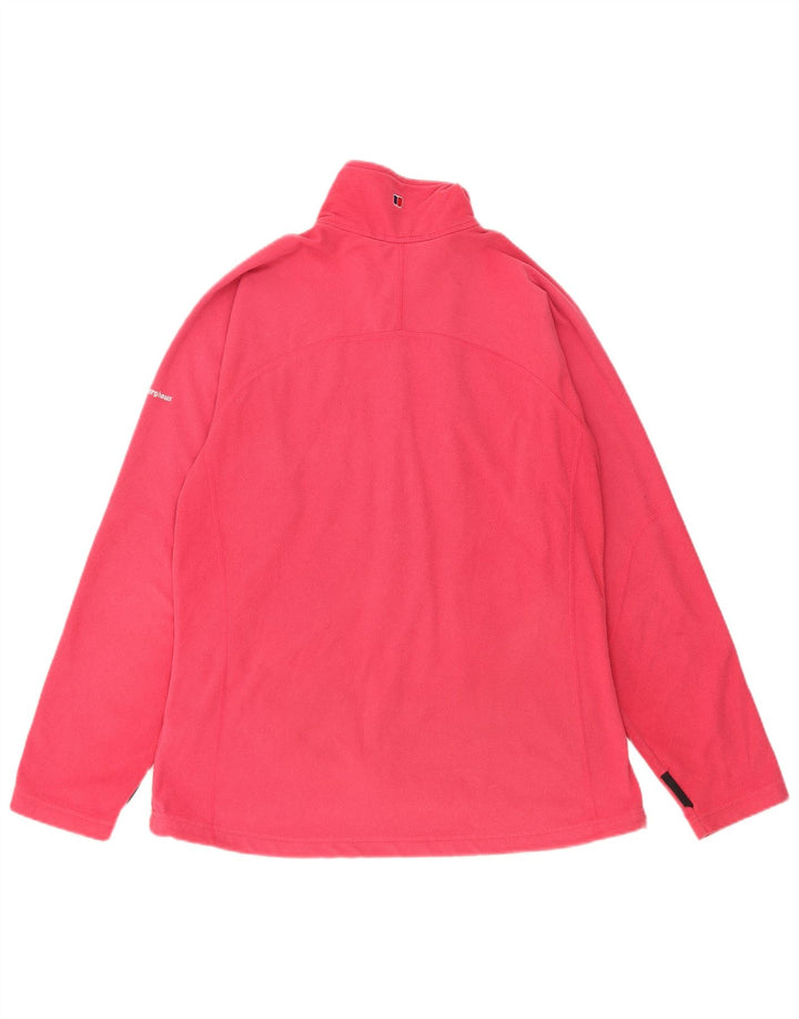 Giacca in pile da donna Berghaus UK 14 poliestere rosa medio