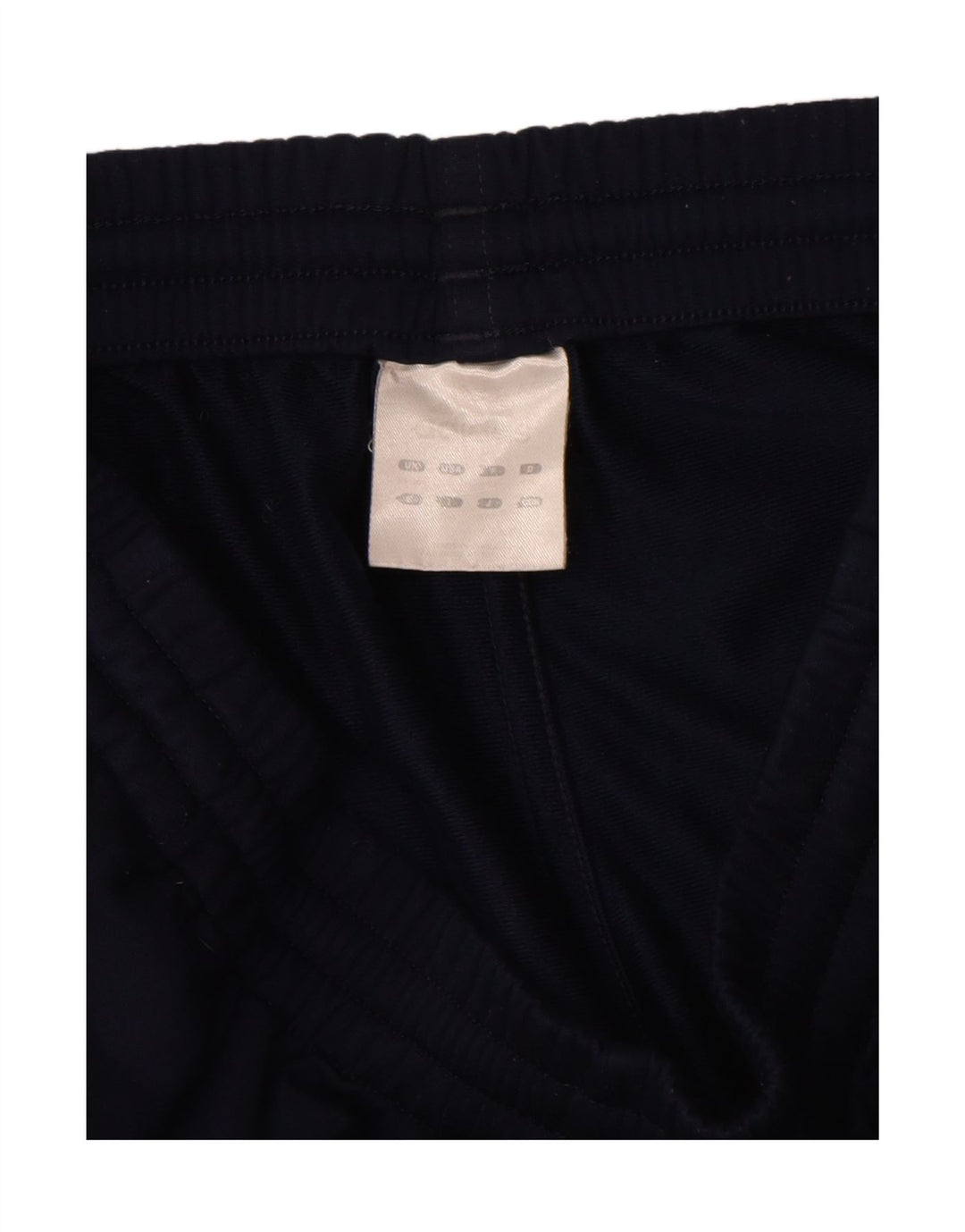Pantaloni da tuta da uomo Adidas Large in poliestere blu navy