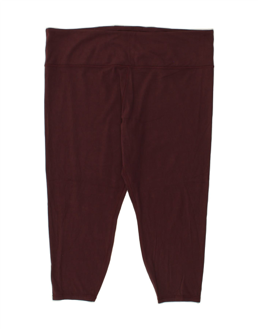 ATHLETA Womens Capri Leggings UK 22 3XL  Maroon Nylon Vintage Athleta and Second-Hand Athleta from Messina Hembry 