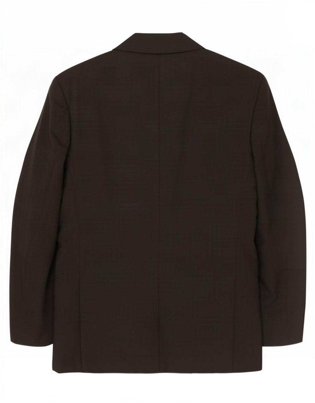 Giacca blazer lunga a 2 bottoni Marks & Spencer da uomo UK 44 XL poliestere nero