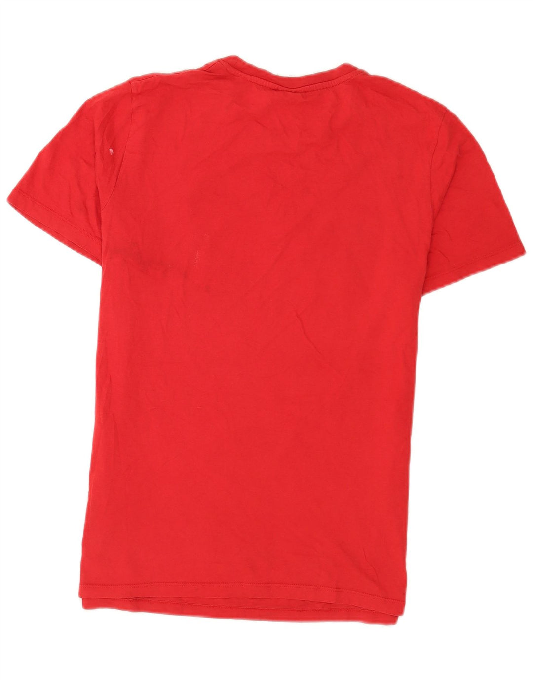 T-shirt grafica da uomo Jack & Jones Top in cotone rosso medio