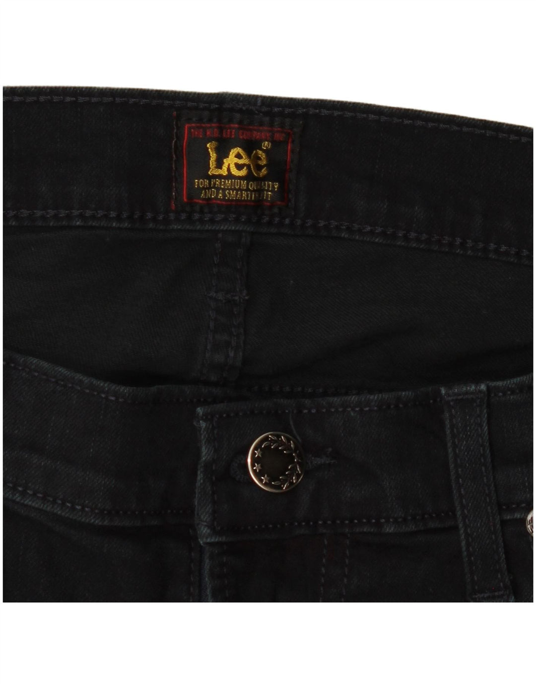 Jeans dritti da donna Lee W36 L29 Blu navy