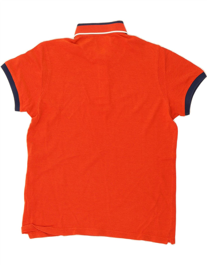 KAPPA Mens Polo Shirt Large Red Cotton Vintage Kappa and Second-Hand Kappa from Messina Hembry 