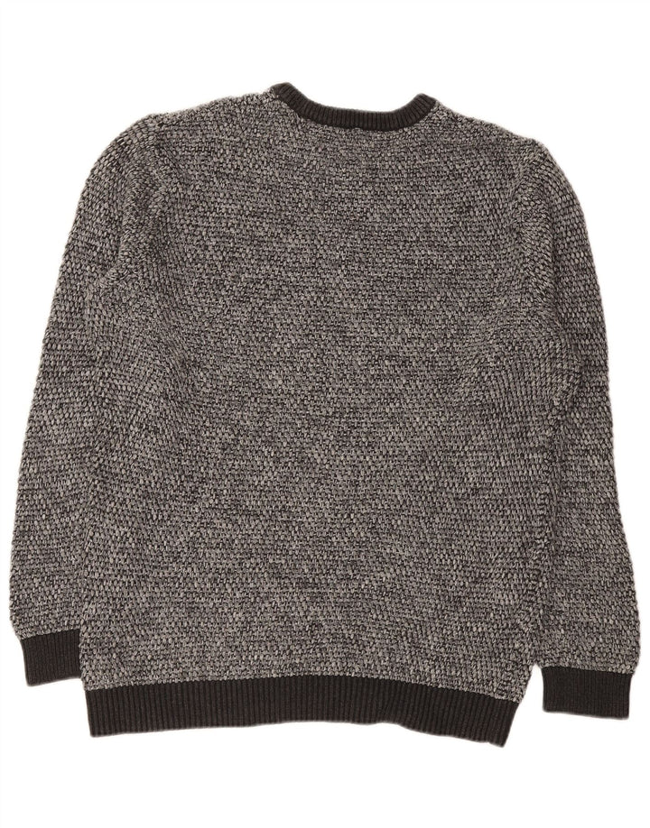 Maglione maglione girocollo da uomo Gap piccolo grigio screziato