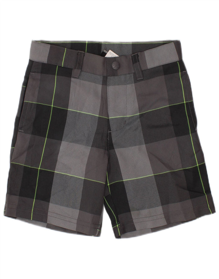 Pantaloni chino da neonato Under Armour 18-24 mesi W20 poliestere a quadri grigi