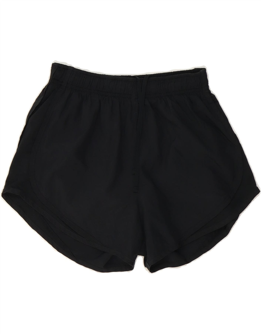 NIKE Womens Dri Fit Sport Shorts UK 10 Small Black Polyester Vintage Nike and Second-Hand Nike from Messina Hembry 