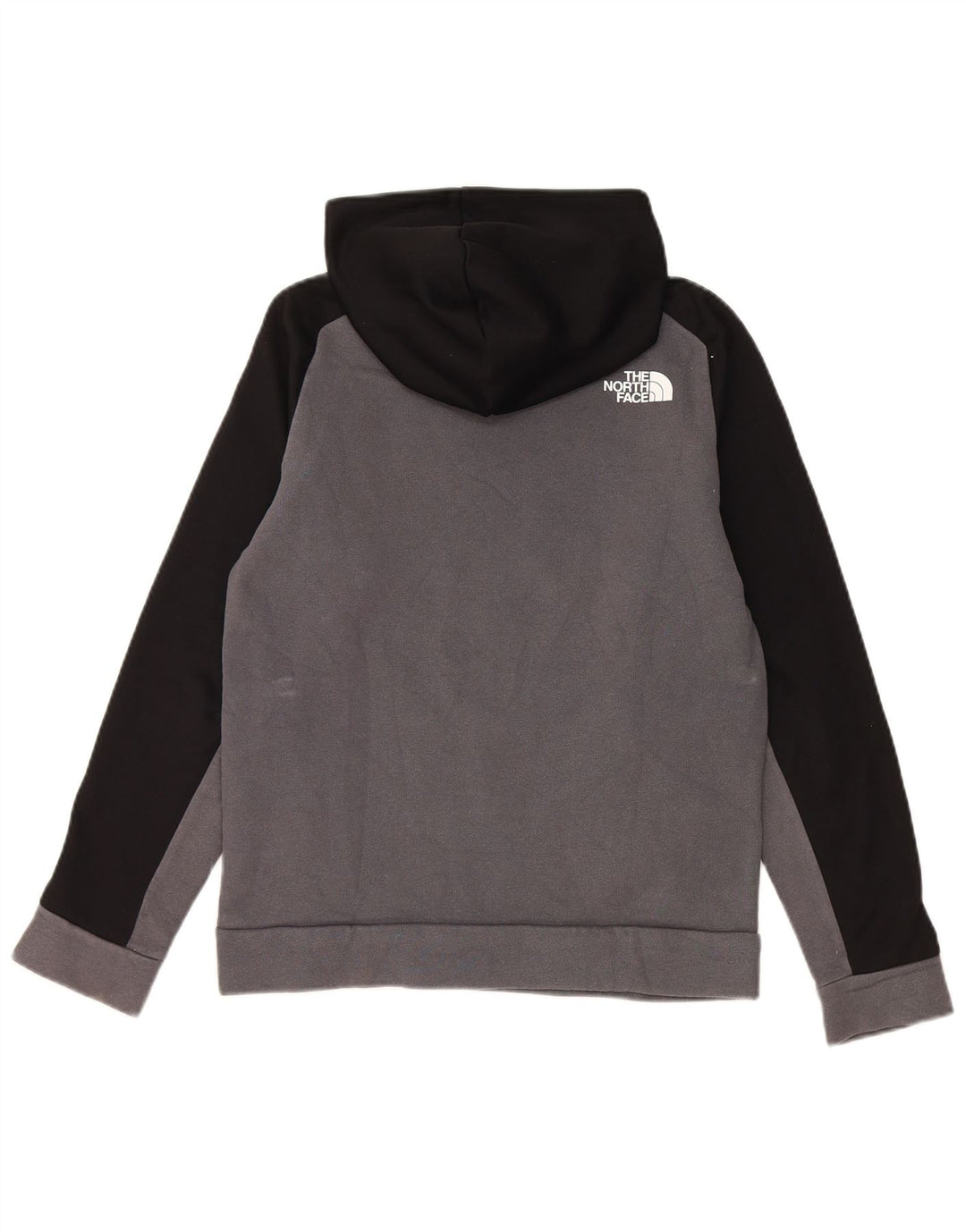 Felpa con cappuccio per ragazzi THE NORTH FACE 11-12 anni Large Grey Colourblock