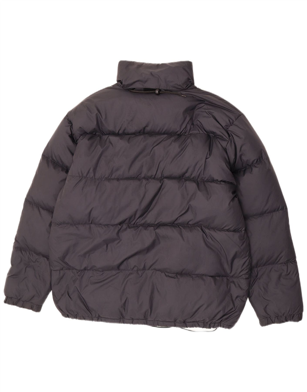 SALEWA Giacca imbottita con cappuccio da uomo UK 40 Large Blu Navy in poliammide
