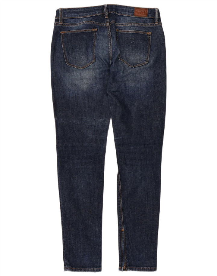 Jeans GUESS Donna Beverly Skinny W27 L29 Cotone Blu