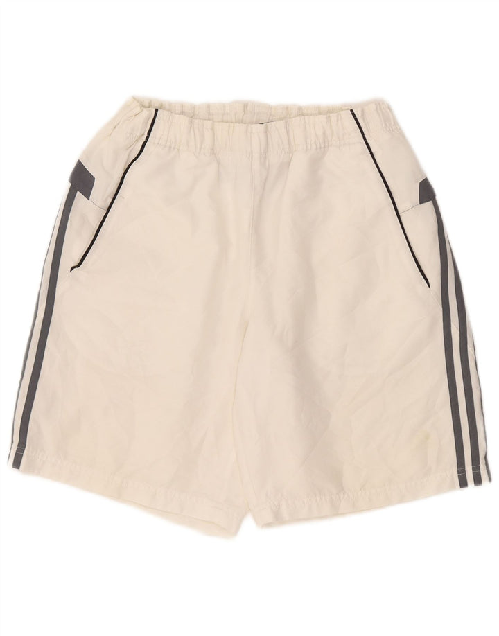 Pantaloncini sportivi Adidas Climacool da uomo colore bianco medio