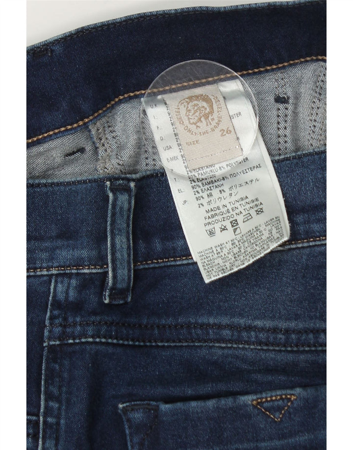 Jeans skinny da donna Diesel W26 L33 cotone blu