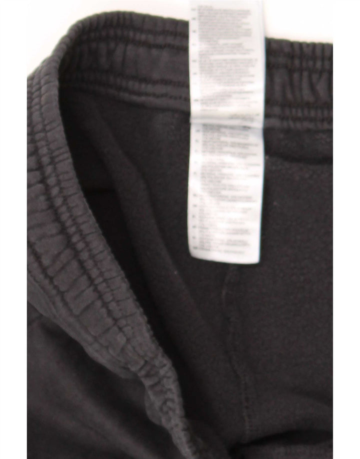 Pantaloni da tuta Adidas Cargo da uomo grandi in cotone nero