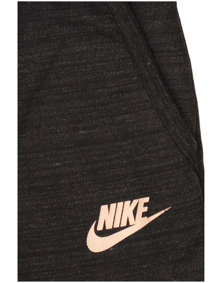 Pantaloni da tuta da uomo NIKE in cotone mélange nero medio