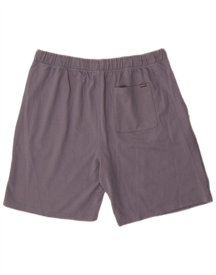 Pantaloncini sportivi da uomo Eddie Bauer XL in cotone grigio