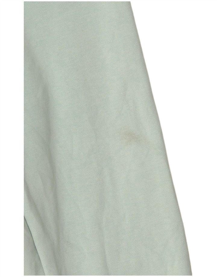 Felpa con cappuccio da donna Nike UK 14 cotone verde medio
