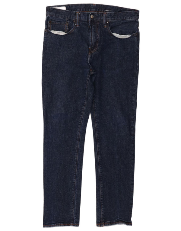 Jeans slim da uomo Gap W31 L30 cotone blu navy