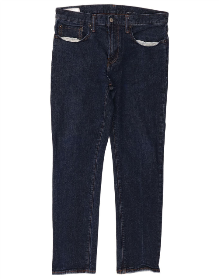 Jeans slim da uomo Gap W31 L30 cotone blu navy