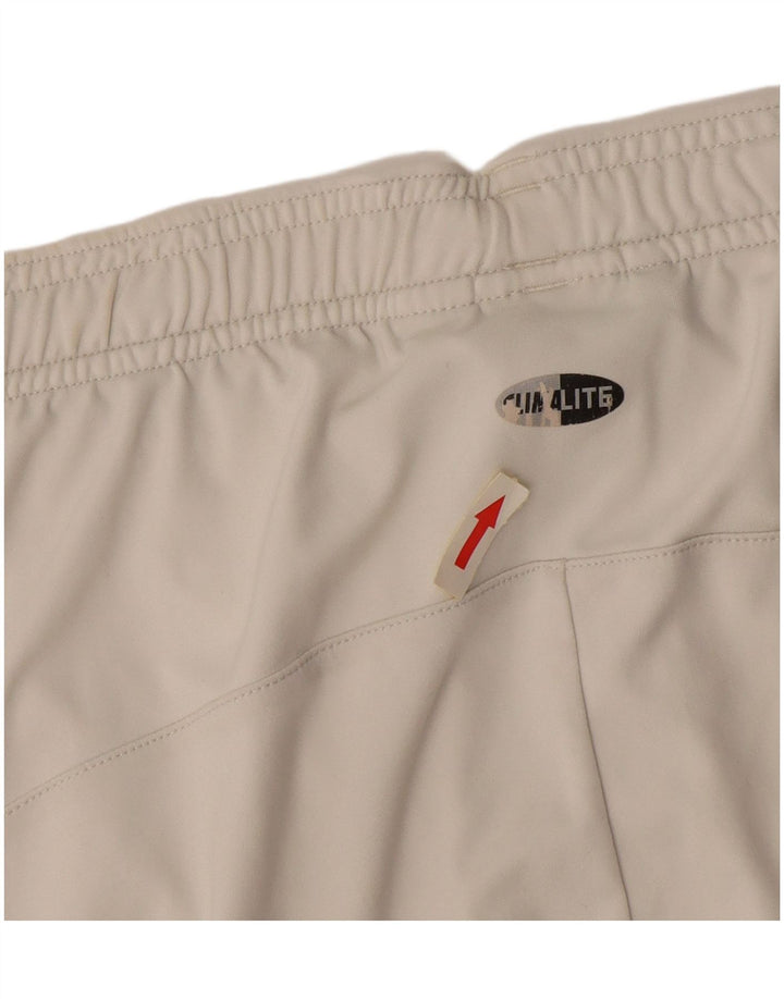 Pantaloncini sportivi Adidas Clima 365 da uomo piccoli in poliestere bianco