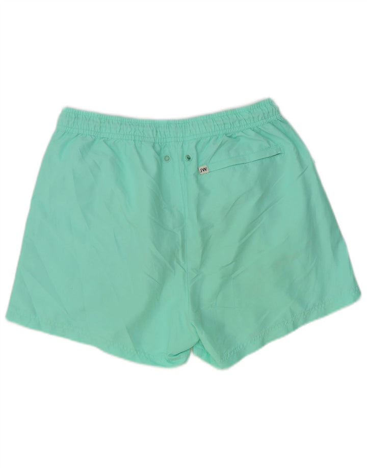 Pantaloncini da bagno grafici da uomo Jack Wills color block turchese medio