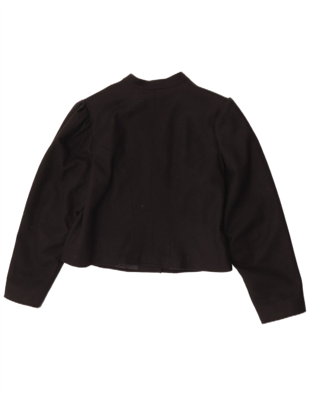 Giacca Bolero vintage da donna UK 14 media nera