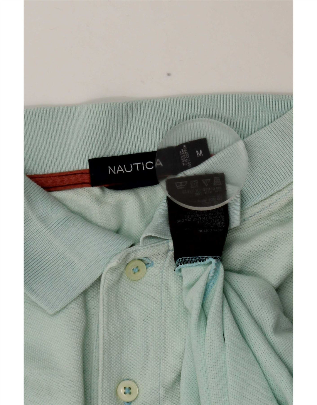 Polo da uomo Nautica in cotone verde medio