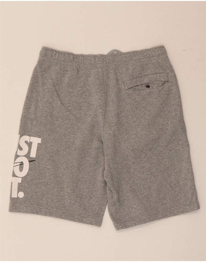 Pantaloncini sportivi grafici Nike da uomo grigio medio chiazzato