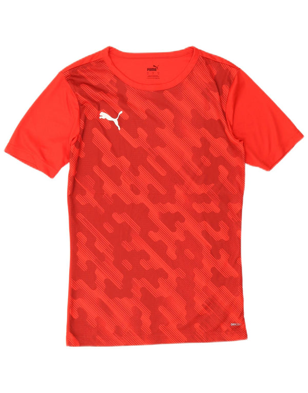 T-shirt da uomo Puma Top Small rossa geometrica