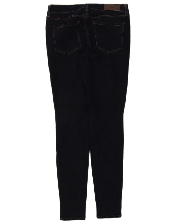 Jeans skinny Dkny Delancey a vita media da donna W27 L29 cotone blu navy