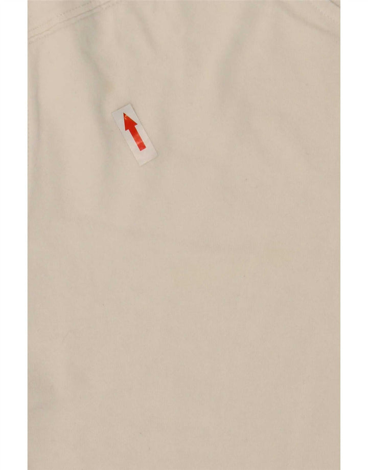 T-shirt Reebok da uomo Top in cotone bianco medio