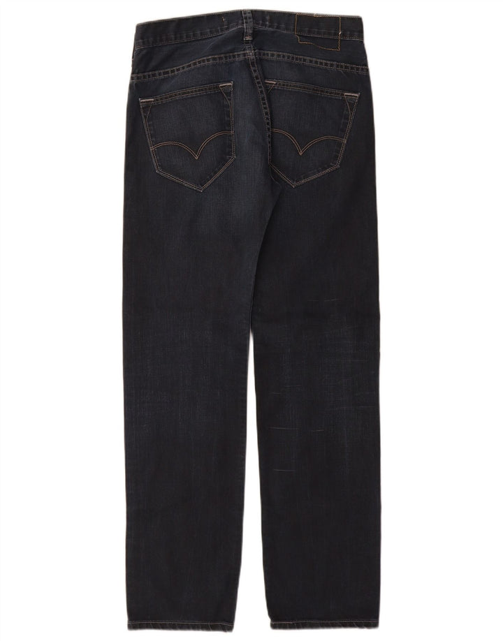 Levi's Uomo 504 Jeans dritti W30 L30 Cotone blu navy