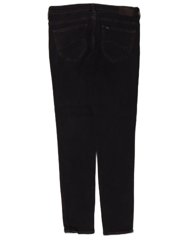 Jeans skinny da donna Lee W32 L30 cotone nero