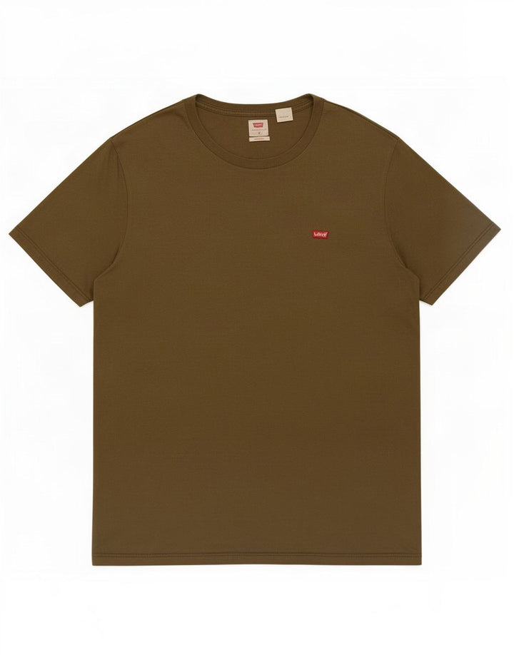 T-shirt standard da uomo Levi's Top in cotone kaki medio