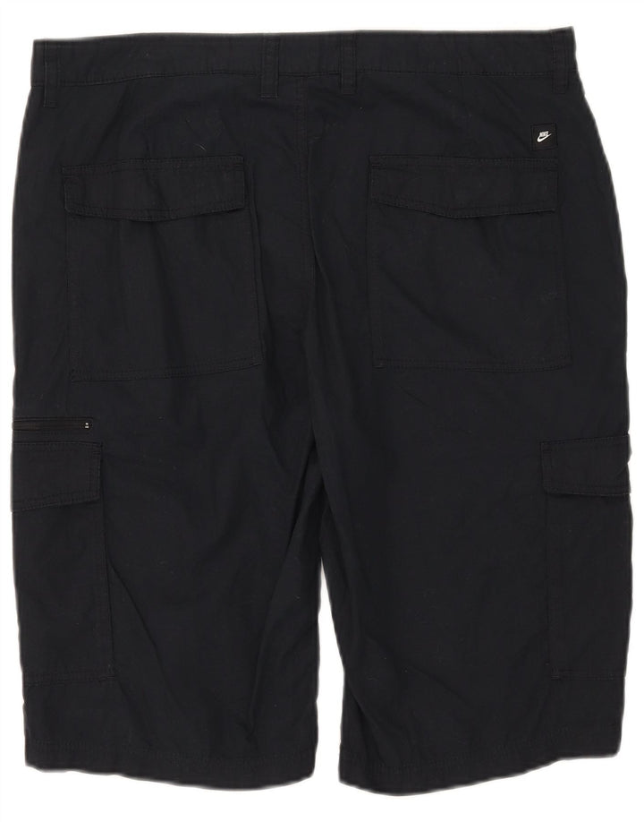 Pantaloncini cargo Nike da uomo W36 grandi in cotone nero