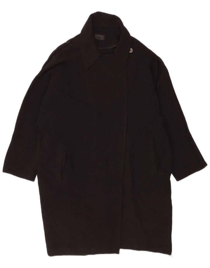 Soprabito oversize da donna Topshop UK 12 poliestere nero medio