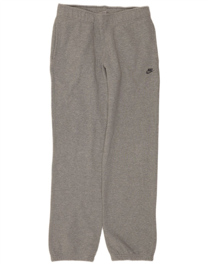 Pantaloni da tuta da uomo Nike Joggers in cotone chiazzato grigio medio