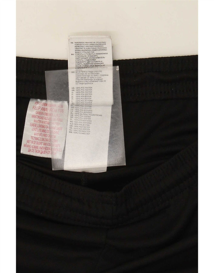 Pantaloncini sportivi Adidas Climalite da uomo medio poliestere nero