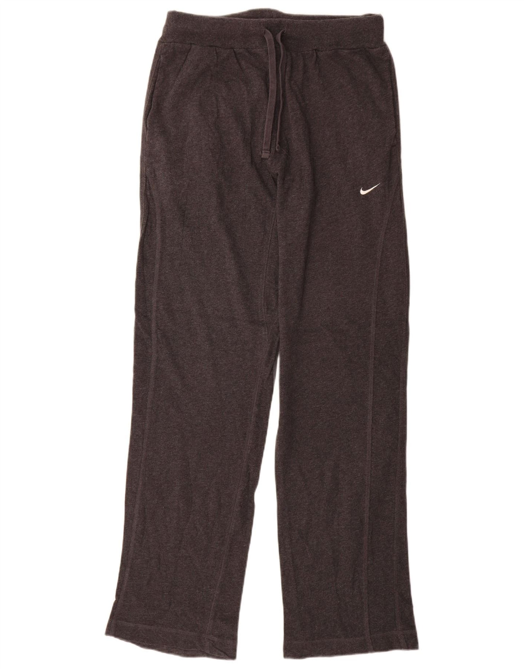 Pantaloni della tuta da donna Nike in cotone grigio medio
