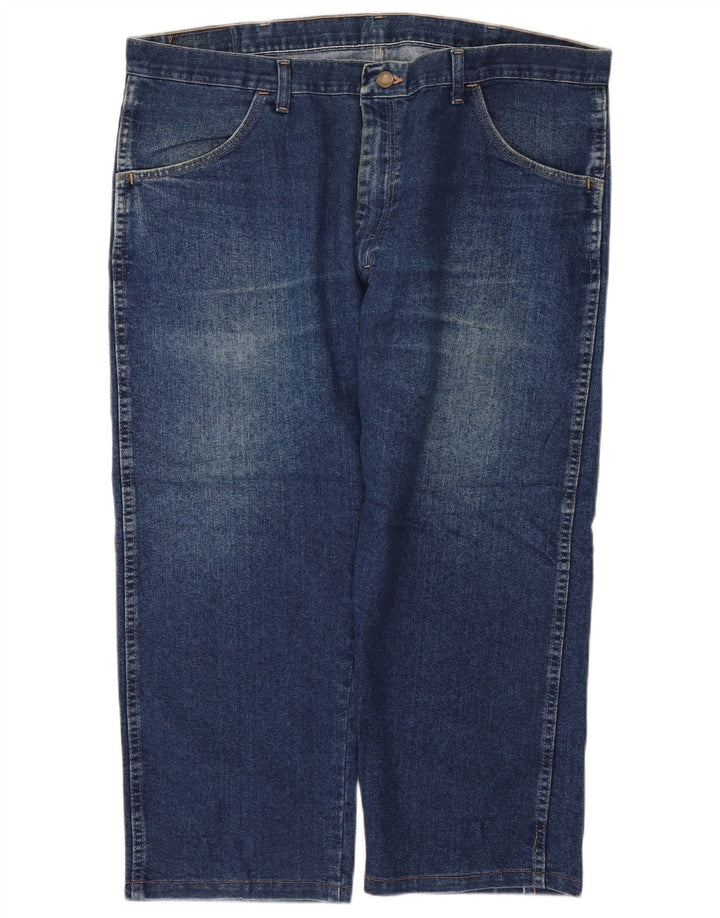 Jeans corti da uomo Wrangler W40 L24 cotone blu