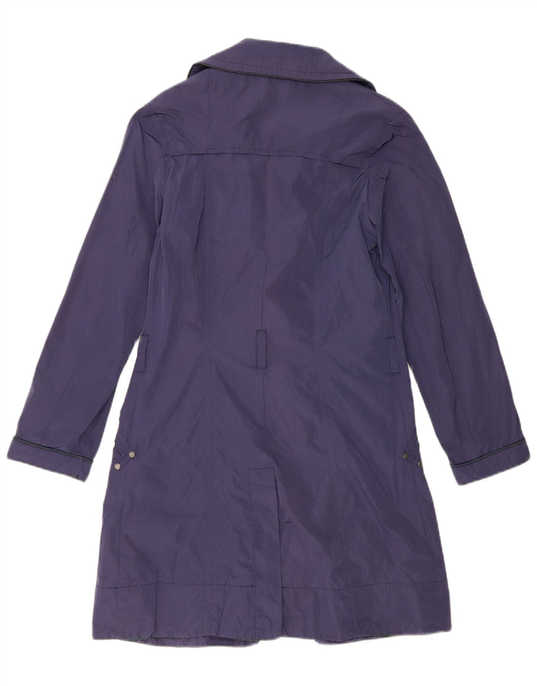 Trench da donna Calvin Klein Jeans UK 14 grande poliestere blu navy