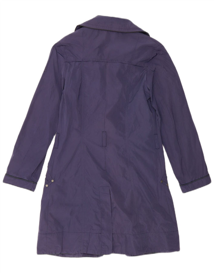 Trench da donna Calvin Klein Jeans UK 14 grande poliestere blu navy