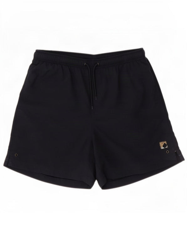 Pantaloncini da bagno da uomo Lotto UK 40/42 Large in nylon blu navy